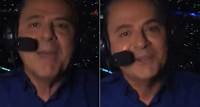 Luís Roberto entra ao vivo na Globo e 'deslize' chama atenção