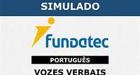 Simulado Fundatec - Português - Vozes Verbais