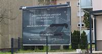 Gewollte Provokation? Den Verfassungsschutz beschäftigt ein Plakat in Schweinfurt