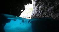 Visite en bateau en petit groupe de la grotte Bleue au départ de Dubrovnik