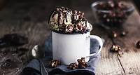 Vanilla Chocolate mit dunklen Schoko-Meersalz-Popcorn