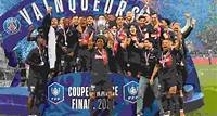Le Paris Saint-Germain vainqueur de la Coupe de France pour la 15e fois