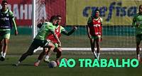 Palmeiras volta aos treinos sem convocados; veja possível escalação para enfrentar o Vasco