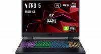 Acer NITRO 5 AN515-58-57GF GAMING 15.6" 144 Hz Intel core i5 12450H 16 Go RAM DDR5 512 Go SSD RTX 4060 TGP 115w NOIR