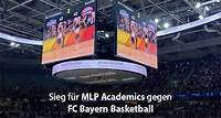 Sieg für MLP Academics gegen FC Bayern Basketball