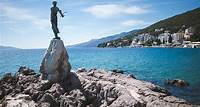 Visite d'Opatija, Rijeka, Trsat au départ de Zagreb