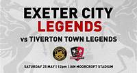 🗓️ City legends to face Tiverton legends next Saturday!