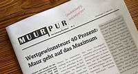 Thomas Renggli wieder Chefredaktor «Muur Pur» wird «Maurmer Zeitung»: Die zweite Dorfzeitung aus Maur bleibt Die neue Publikation steckt sich hohe Ziele. Hinter dem Projekt stehen keine Unbekannten.