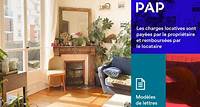 Charges locatives : locataire, propriétaire, qui paie quoi ?  - PAP.fr