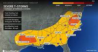 Nearly 80 million at risk of severe weather on Thursday