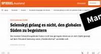 Ukraine-Friedenskonferenz in der Schweiz: Pro-Kreml-Kampagne fälscht Spiegel-Artikel