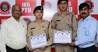 IKGPTU 2 NCC cadet honored with Best Cadets Award