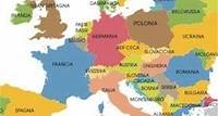 Cartina politica dell’Europa
