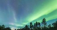 Northern lights on the Kola Peninsula