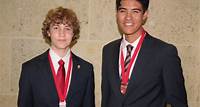 Masterminds Unite || Valedictorian Campbell Brown and Salutatorian David Neason Lead Acclaimed Class of 2024