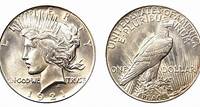 1921 Silver Dollar: High Relief