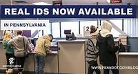 REAL IDs now available in Pennsylvania