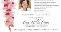 Frau Hilde Peters-Mackels