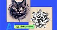 Criador de Tatuagem: Criar um desenho de tatuagem personalizado com AI | Fotor