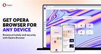 Opera Browser | Windows, Mac, Linux, Android, iOS | Opera