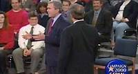Al Gore tries intimidate George Bush