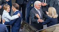 Macron in Münster: Würdigung von Steinmeier – Proteste gegen Verleihung von Friedenspreis