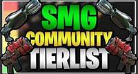 My Community Ranked EVERY SMG in Fortnite Save the World! (TierMaker Live Vote)