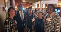 Banneker journalism students joined Maryland Governor Wes Moore..