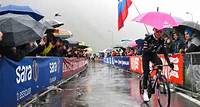 Hohe Schneewahrscheinlichkeit Schlechtes Wetter beim Giro: Fahrer erzwingen Streckenänderung
