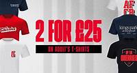 Adults 2 For £25 T Shirts