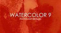 Free Watercolor Photoshop Brushes 9