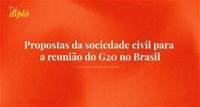 Propostas da sociedade civil para a reunião do G20 no Brasil
