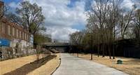 Southwest Greenway Crews are currently putting the finishing touches on the Southwest Greenway,
