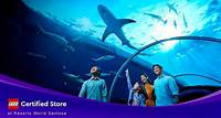 Discover and Play Immerse yourself in an underwater world at S.E.A. Aquarium and enjoy treats with meal and LEGO® vouchers.