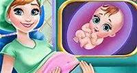 Ice Princess: Pregnant Checkup - Un jeu de filles gratuit sur GirlsGoGames.fr