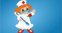 Download free HD stock image of Nurse Get Well Soon