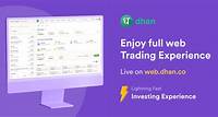 Dhan Web - Lightning Fast Online Trading and Investing Platform