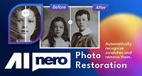 Restore photos: remove scratches, sharpen colors with AI - Nero AI