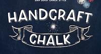 Handcraft Chalk Font for Presentations