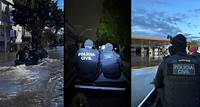 Polícia Civil intensifica policiamento fluvial em áreas alagadas de Porto Alegre