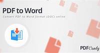 PDF para Word: Conversor online e gratuito de PDF para Word