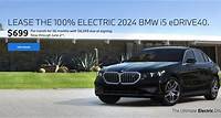 2024 i5 eDrive40 lease starting at $699 per month for 36 mon