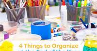 4 Things to Organize at the End of the Year | Deep Space Sparkle