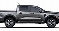 2024 Ford Ranger® LARIAT® with Sport Appearance Package and FX4 Package in Carbonized Grey