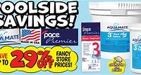 Poolside savings up to 29% off their prices!