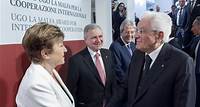 Il Presidente Mattarella alla cerimonia di consegna del premio “Ugo La Malfa per la cooperazione internazionale” a Kristalina Georgieva