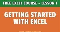 Mind Luster - Learn Getting Started with Excel | Excel For Beginners | FREE Excel Course