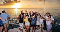 Croisière au coucher du soleil à Key West avec champagne et collation