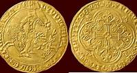 Gouden rijder (1361-1364) ZUIDELIJKE NEDERLANDEN (SOUTHERN NETHERLANDS) - GRAAFSCHAP VLAA