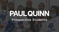 Prospective Students - Paul Quinn College